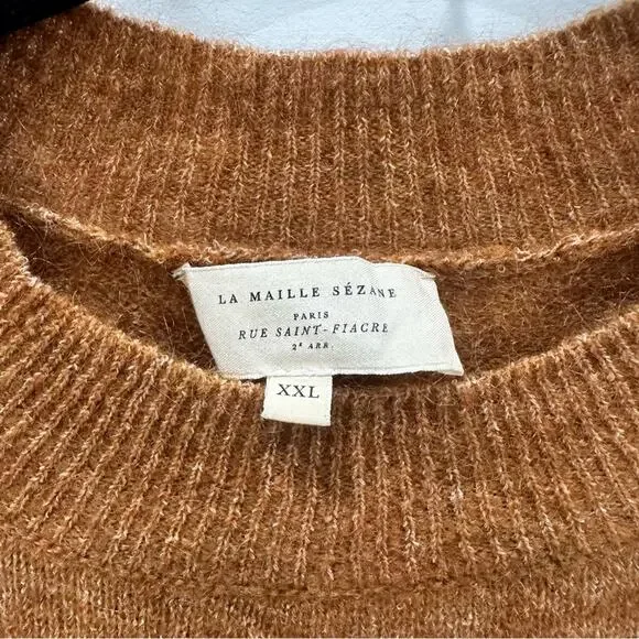 NWOT Sezane Rosalie Mohair/Wool Jumper. - Picture 5 of 8